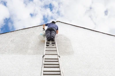 Peinture extérieure au Vaumain — façades et ravalement